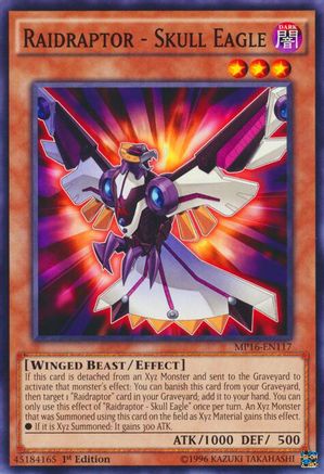 Raidraptor - Skull Eagle (Common) (MP16-EN117) - 2016 Mega-Tins Mega Pack Unlimited