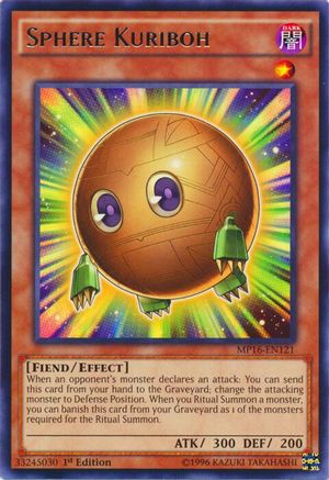 Sphere Kuriboh (Rare) (MP16-EN121) - 2016 Mega-Tins Mega Pack Unlimited