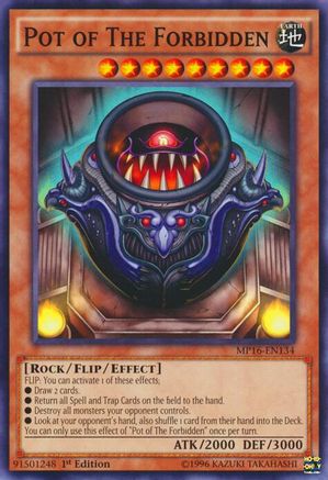 Pot of The Forbidden (Common) (MP16-EN134) - 2016 Mega-Tins Mega Pack 1st Edition