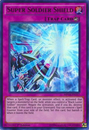 Super Soldier Shield (Ultra Rare) (MP16-EN157) - 2016 Mega-Tins Mega Pack Unlimited