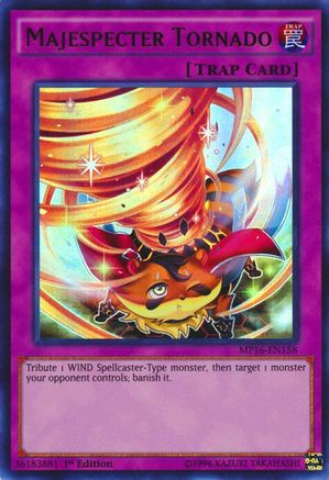 Majespecter Tornado (Ultra Rare) (MP16-EN158) - 2016 Mega-Tins Mega Pack Unlimited