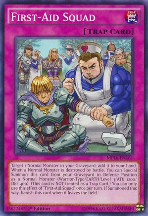 First-Aid Squad (Common) (MP16-EN161) - 2016 Mega-Tins Mega Pack Unlimited