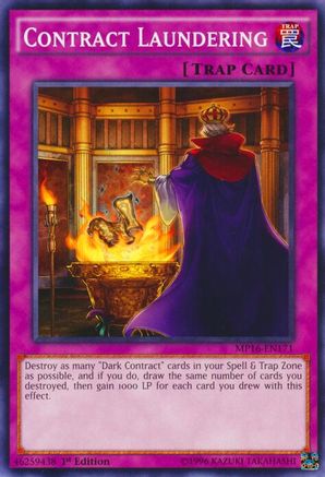 Contract Laundering (Common) (MP16-EN171) - 2016 Mega-Tins Mega Pack 1st Edition