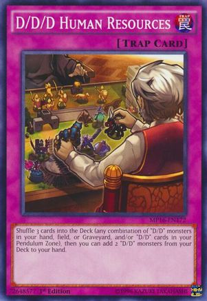 D/D/D Human Resources (Common) (MP16-EN172) - 2016 Mega-Tins Mega Pack 1st Edition