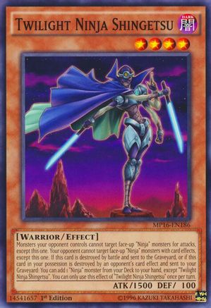 Twilight Ninja Shingetsu (Common) (MP16-EN186) - 2016 Mega-Tins Mega Pack Unlimited
