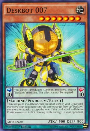 Deskbot 007 (Common) (MP16-EN206) - 2016 Mega-Tins Mega Pack Unlimited