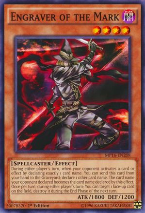Engraver of the Mark (Common) (MP16-EN208) - 2016 Mega-Tins Mega Pack Unlimited
