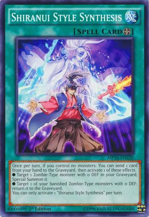 Shiranui Style Synthesis (Common) (MP16-EN220) - 2016 Mega-Tins Mega Pack Unlimited