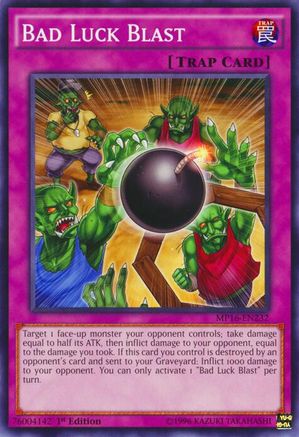 Bad Luck Blast (Common) (MP16-EN232) - 2016 Mega-Tins Mega Pack Unlimited