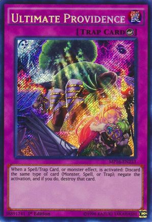 Ultimate Providence (Secret Rare) (MP16-EN233) - 2016 Mega-Tins Mega Pack Unlimited