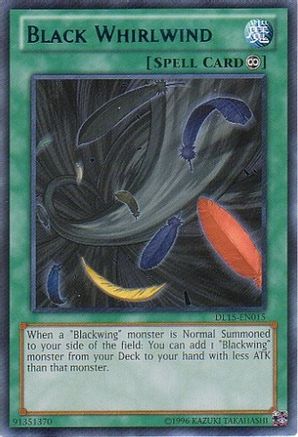 Black Whirlwind (Blue) (Rare) (DL15-EN015) - Duelist League Promo Unlimited