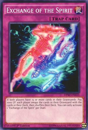 Exchange of the Spirit (Common) (DPRP-EN035) - Duelist Pack: Rivals of the Pharaoh 1st Edition