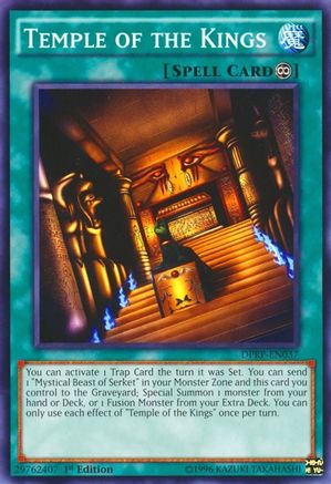 Temple of the Kings (Common) (DPRP-EN037) - Duelist Pack: Rivals of the Pharaoh 1st Edition