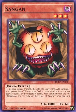 Sangan (Common) (DPRP-EN038) - Duelist Pack: Rivals of the Pharaoh 1st Edition