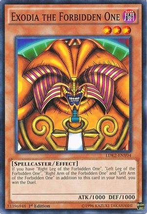 Exodia the Forbidden One (Common) (LDK2-ENY04) - Legendary Decks II 1st Edition