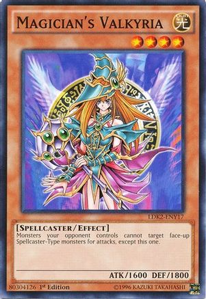 Magician's Valkyria (Common) (LDK2-ENY17) - Legendary Decks II Unlimited
