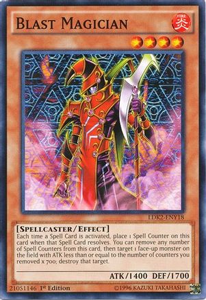 Blast Magician (Common) (LDK2-ENY18) - Legendary Decks II 1st Edition