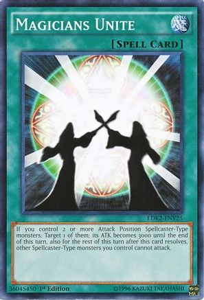 Magicians Unite (Common) (LDK2-ENY25) - Legendary Decks II Unlimited