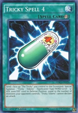 Tricky Spell 4 (Common) (LDK2-ENY26) - Legendary Decks II Unlimited