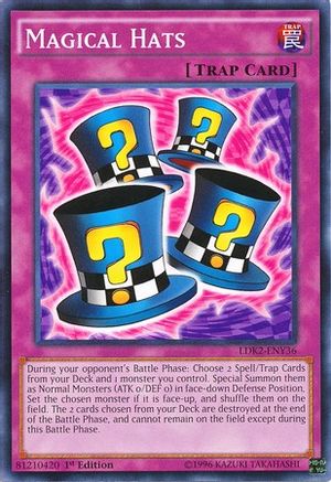 Magical Hats (Common) (LDK2-ENY36) - Legendary Decks II 1st Edition