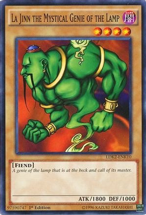 La Jinn the Mystical Genie of the Lamp (Common) (LDK2-ENK10) - Legendary Decks II Unlimited