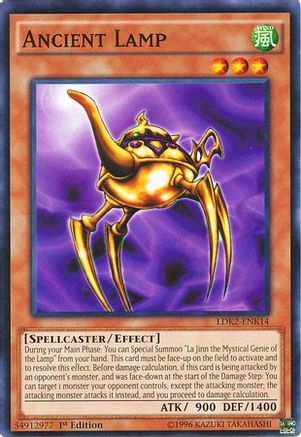 Ancient Lamp (Common) (LDK2-ENK14) - Legendary Decks II Unlimited