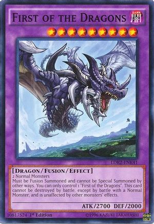 First of the Dragons (Common) (LDK2-ENK41) - Legendary Decks II Unlimited