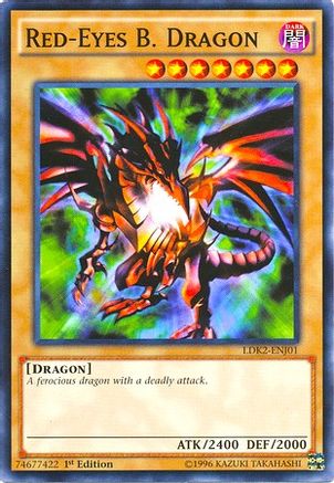 Red-Eyes B. Dragon (Common) (LDK2-ENJ01) - Legendary Decks II Unlimited