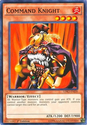 Command Knight (Common) (LDK2-ENJ20) - Legendary Decks II 1st Edition