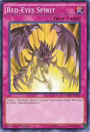 Red-Eyes Spirit (Common) (LDK2-ENJ35) - Legendary Decks II Unlimited