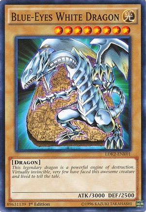 Blue-Eyes White Dragon (Version 4) (Common) (LDK2-ENK01) - Legendary Decks II Unlimited