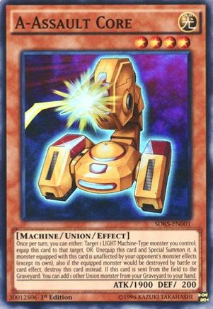 A-Assault Core (Super Rare) (SDKS-EN001) - Structure Deck: Seto Kaiba 1st Edition