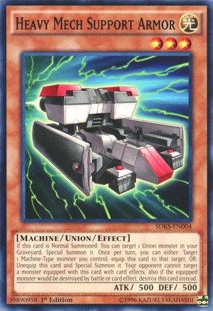 Heavy Mech Support Armor (Common) (SDKS-EN004) - Structure Deck: Seto Kaiba Unlimited