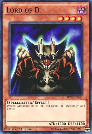 Lord of D. (Common) (SDKS-EN011) - Structure Deck: Seto Kaiba Unlimited