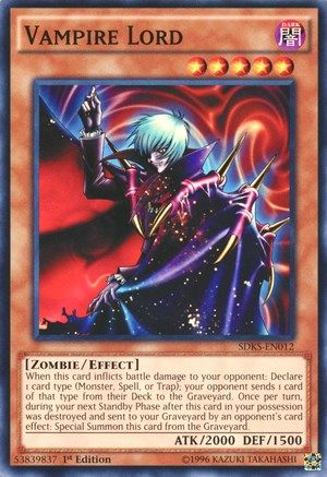 Vampire Lord (Common) (SDKS-EN012) - Structure Deck: Seto Kaiba Unlimited