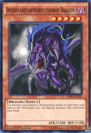 Interplanetarypurplythorny Dragon (Common) (SDKS-EN016) - Structure Deck: Seto Kaiba Unlimited