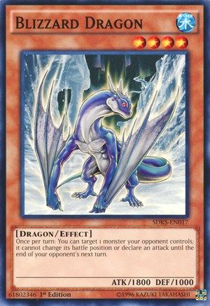 Blizzard Dragon (Common) (SDKS-EN017) - Structure Deck: Seto Kaiba Unlimited