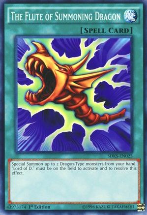 The Flute of Summoning Dragon (Common) (SDKS-EN023) - Structure Deck: Seto Kaiba Unlimited