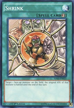 Shrink (Common) (SDKS-EN025) - Structure Deck: Seto Kaiba 1st Edition