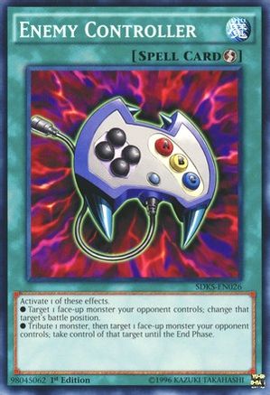 Enemy Controller (Common) (SDKS-EN026) - Structure Deck: Seto Kaiba 1st Edition