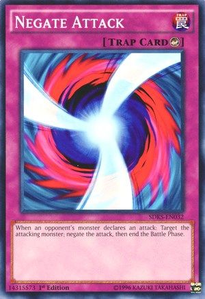Negate Attack (Common) (SDKS-EN032) - Structure Deck: Seto Kaiba Unlimited