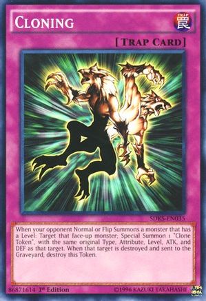 Cloning (Common) (SDKS-EN035) - Structure Deck: Seto Kaiba Unlimited