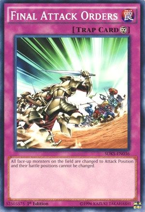 Final Attack Orders (Common) (SDKS-EN036) - Structure Deck: Seto Kaiba Unlimited