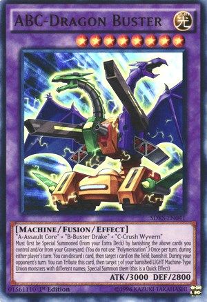 ABC-Dragon Buster (Ultra Rare) (SDKS-EN041) - Structure Deck: Seto Kaiba Unlimited