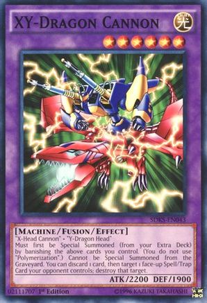 XY-Dragon Cannon (Common) (SDKS-EN043) - Structure Deck: Seto Kaiba 1st Edition