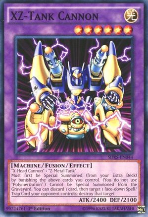 XZ-Tank Cannon (Common) (SDKS-EN044) - Structure Deck: Seto Kaiba 1st Edition