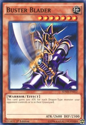 Buster Blader (Common) (SDMY-EN012) - Structure Deck: Yugi Muto 1st Edition