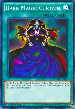 Dark Magic Curtain (Common) (SDMY-EN027) - Structure Deck: Yugi Muto 1st Edition
