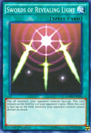 Swords of Revealing Light (Common) (SDMY-EN029) - Structure Deck: Yugi Muto 1st Edition