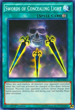 Swords of Concealing Light (Common) (SDMY-EN033) - Structure Deck: Yugi Muto 1st Edition